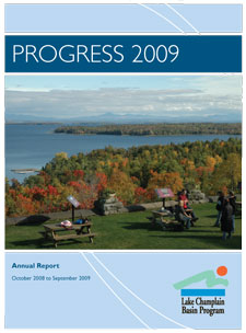 Lake Champlain Basin Program Progress 2009 Annual Report