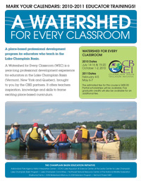 A Watershed for Every Classroom - 2010-2011