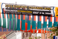 Quad celebration banner