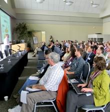 More than 200 scientists, resource managers, and policy makers attended the June 2012 flood resilience conference.